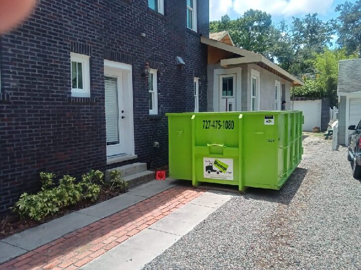 dumpster sharing Tampa Bay